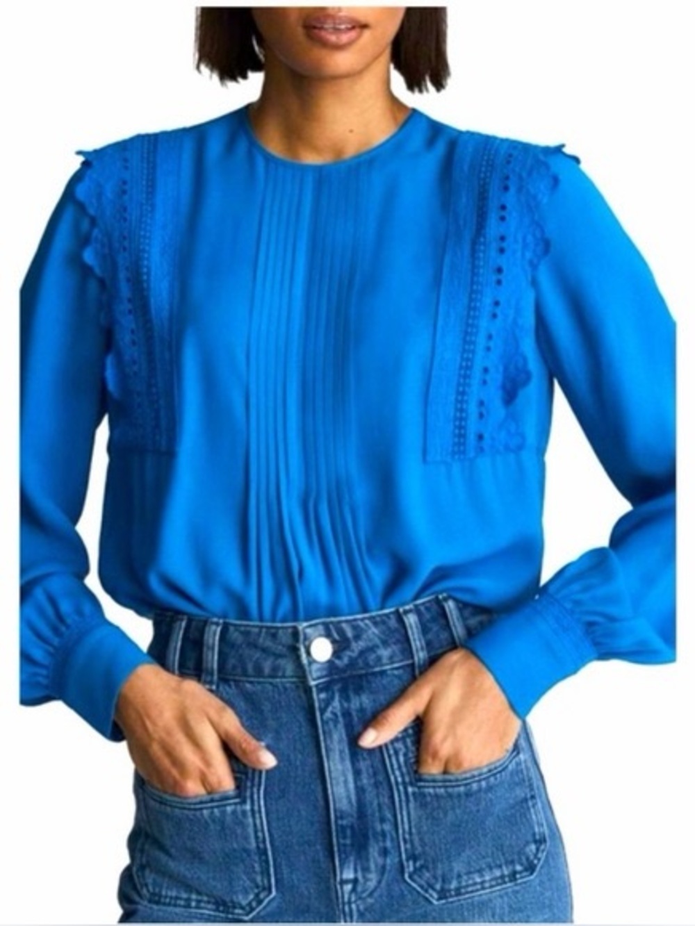Reiss Bexley Blouse Size 2 XS LIKE NEW!! No flaws!